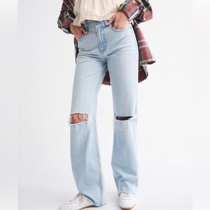 Abercrombie & Fitch 90s high rise jeans